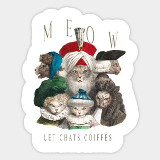 Cats Vintage Collection Sticker